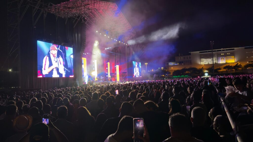 Juan Luis Guerra en el Anexo del Estadio de Gran Canaria (2025): 27.000 personas y un dispositivo de movilidad a medida